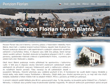 Tablet Screenshot of pensionflorian.eu